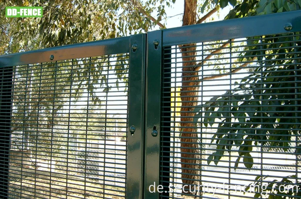 ISO zertifiziert Hochsicherheit Anti -Aufstieg 358 Zaun für industrielle Gewerbe -Wohnungshafen -Bahnfahrzeuge für Wohnungshelferbahnen